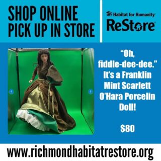 If you really need to shop while we're closed today, there's new stuff posted to our online ReStore! All proceeds help Habitat build! Thank you!
https://www.richmondhabitatrestore.org/