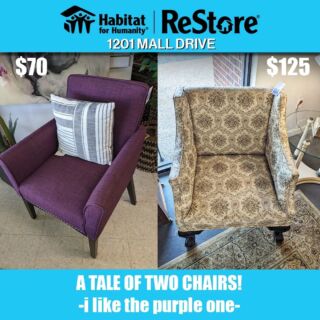 More Tuesday joy, this time from our Southside ReStore! Stop by, say hi! We'd love to see you! Thanks!